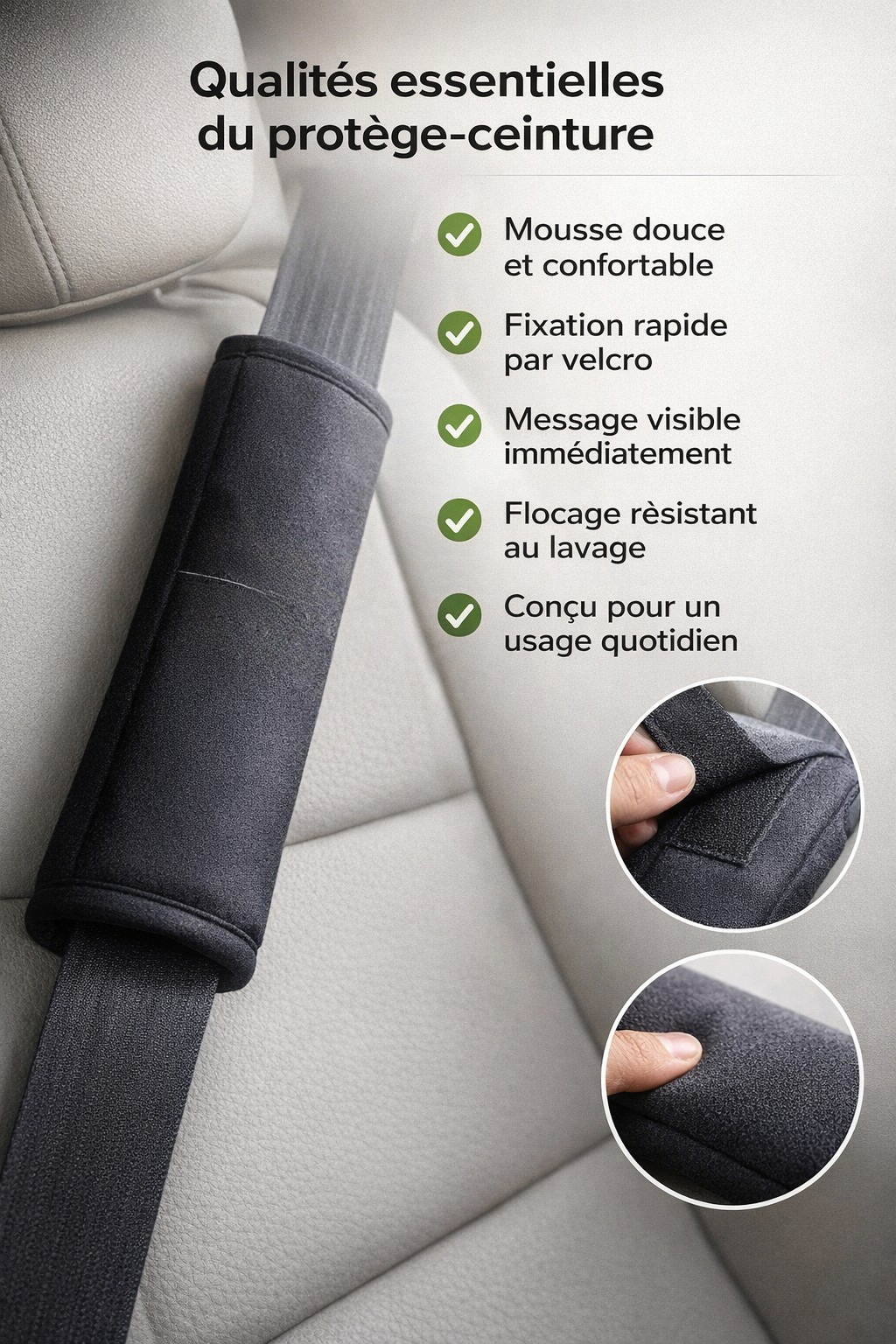 Protège-ceinture TSA & Autisme – Sécurité et identification immédiate