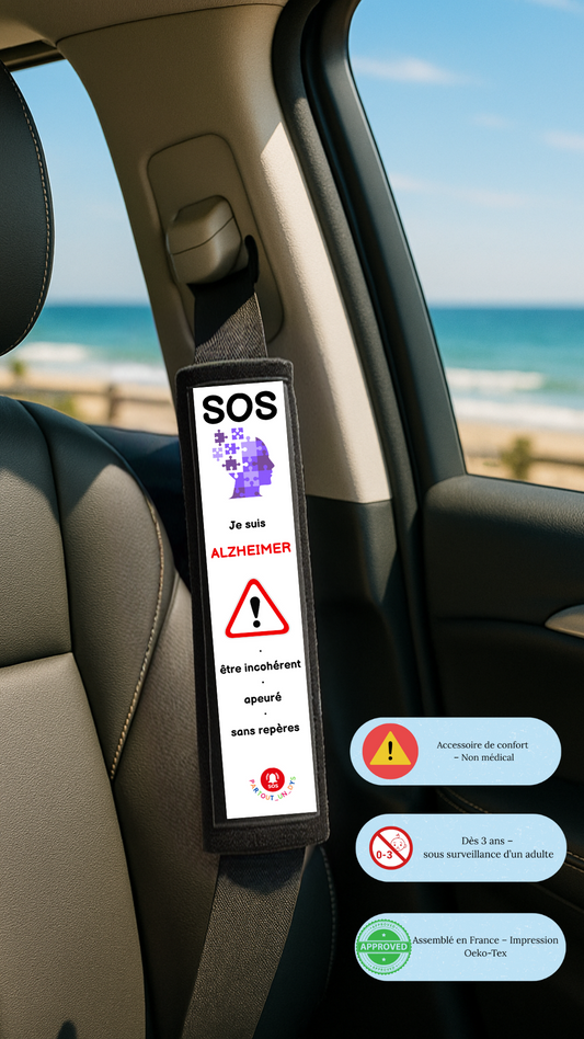 Protege-Ceinture Inclusif Alzheimer – Spécial Urgence & Accidents