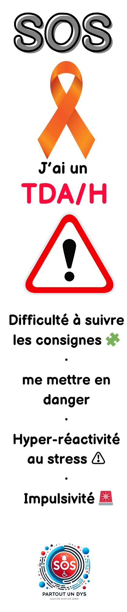 Protège ceinture – Modèle “TDAH / Hyperactivité”