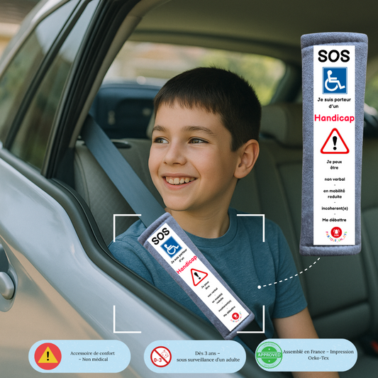 Protège ceinture Handicap – Alerte comportementale personnalisée pour prise en charge d’urgence