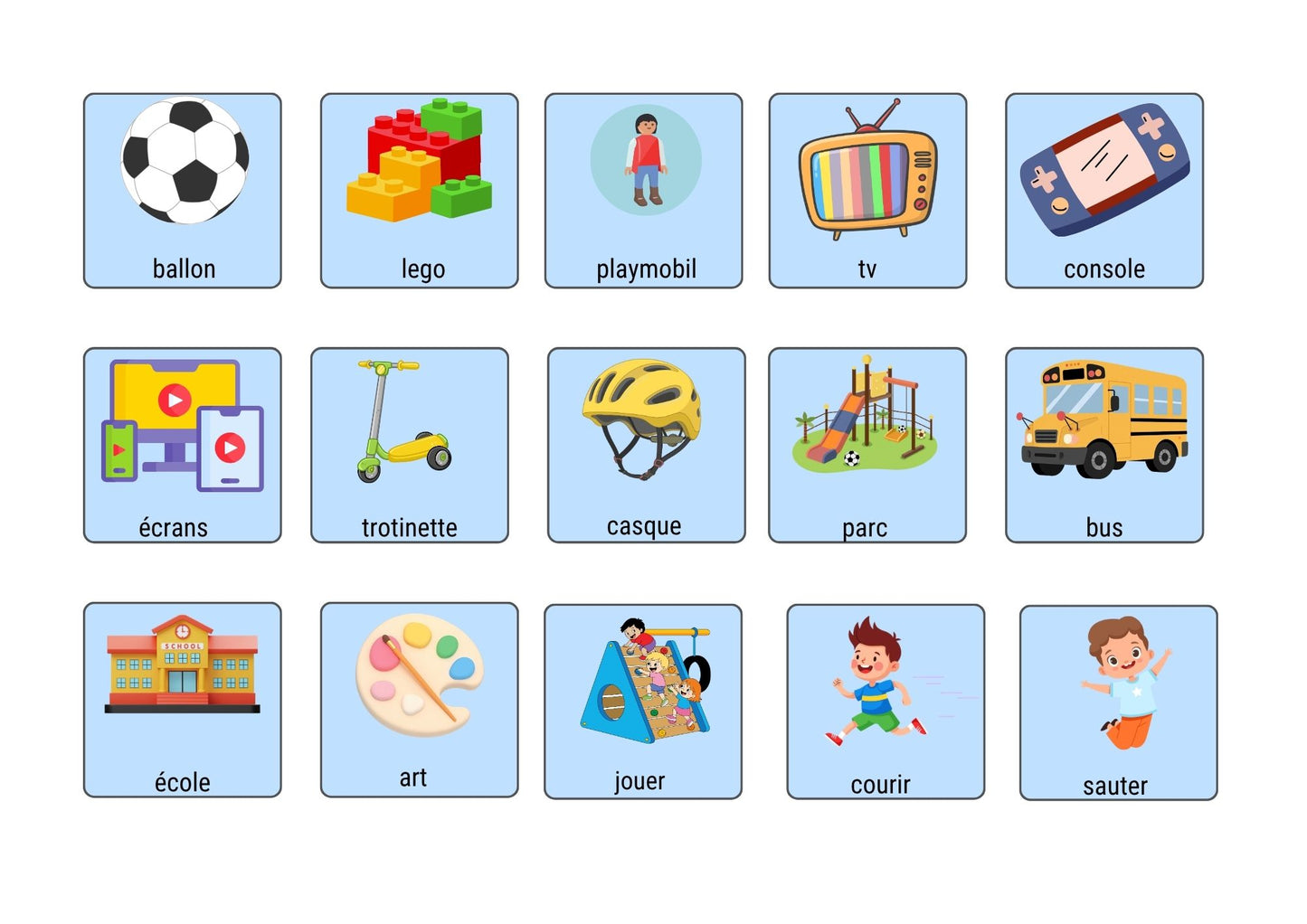 Routines & Étapes – Supports visuels TSA / Autisme pour structurer le quotidien et favoriser l’autonomie