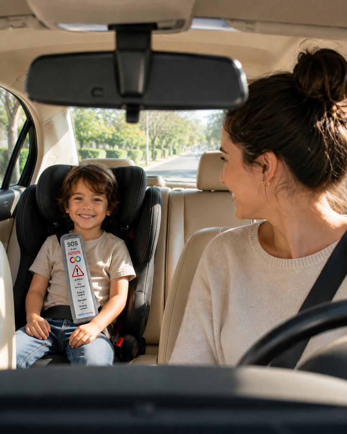 Protège-ceinture TSA & Autisme – Sécurité et identification immédiate