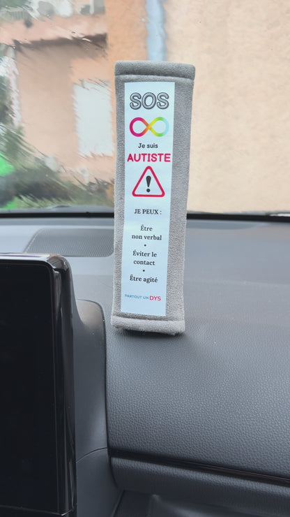 Protège-ceinture TSA & Autisme – Sécurité et identification immédiate